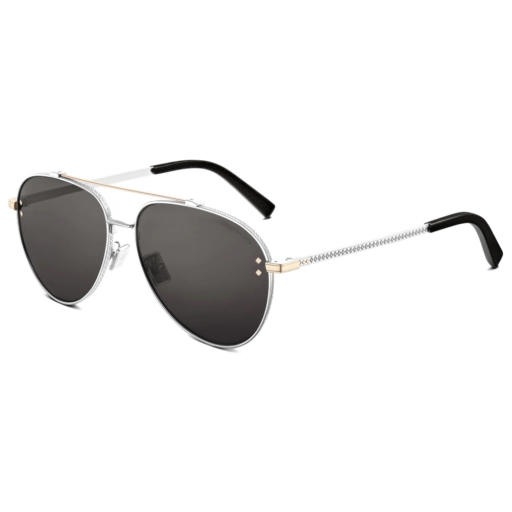 Dior - Sunglasses - CD Diamond A1U - Silver Gray - Dior Eyewear - Avvenice