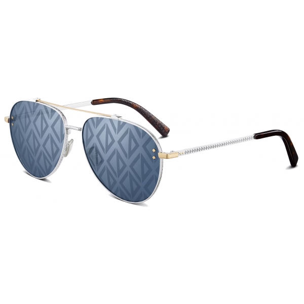 Dior - Occhiali da Sole - CD Diamond A1U - Argento Blu - Dior Eyewear