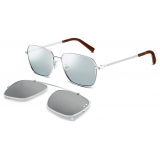 Dior - Occhiali da Sole - CD Diamond S4U - Azzurro Argento - Dior Eyewear