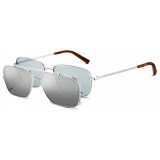 Dior - Occhiali da Sole - CD Diamond S4U - Azzurro Argento - Dior Eyewear