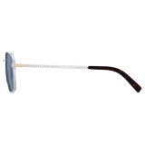 Dior - Occhiali da Sole - CD Diamond S4U - Argento Blu - Dior Eyewear