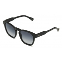 Chloé - Xena Sunglasses in Acetate - Black Gradient Petroleum - Chloé Eyewear