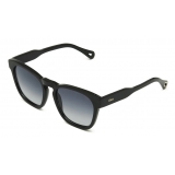 Chloé - Xena Sunglasses in Acetate - Black Gradient Petroleum - Chloé Eyewear