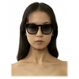 Chloé - Xena Sunglasses in Acetate - Black Gradient Petroleum - Chloé Eyewear