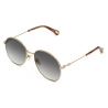 Chloé - Occhiali da Sole Faith in Metallo - Oro Classico Grigio Sfumato - Chloé Eyewear