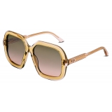 Dior - Occhiali da Sole - DiorHighlight S1I - Giallo Rosa Trasparente - Dior Eyewear