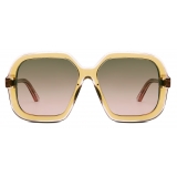 Dior - Occhiali da Sole - DiorHighlight S1I - Giallo Rosa Trasparente - Dior Eyewear