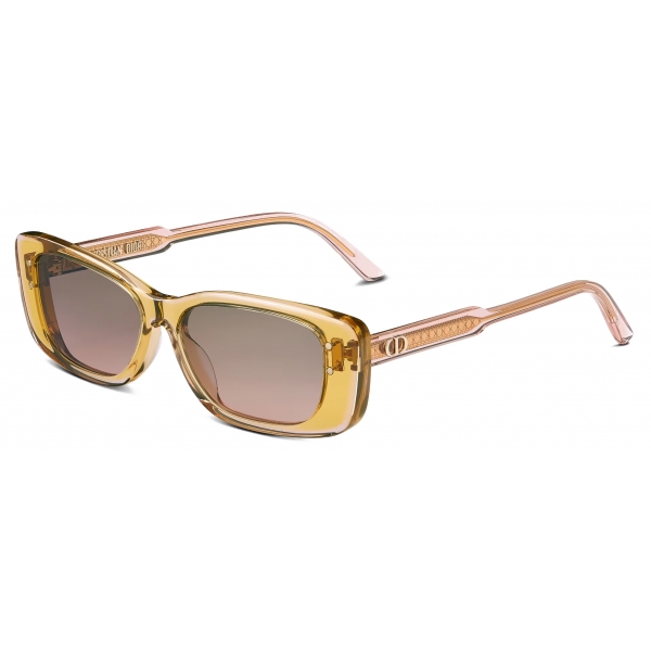 Dior - Occhiali da Sole - DiorHighlight S2I - Giallo Rosa Trasparente - Dior Eyewear