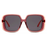 Dior - Sunglasses - DiorHighlight S3F - Transparent Burgundy Orange - Dior Eyewear