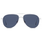 Dior - Occhiali da Sole - Dior90° A1U - Argento Blu - Dior Eyewear