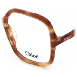 Chloé - Occhiali da Vista Zelie in Acetato - Havana Chiaro - Chloé Eyewear