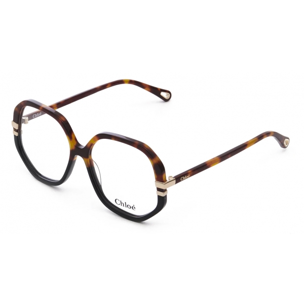 Chloé - West Eyeglasses in Acetate - Havana - Chloé Eyewear