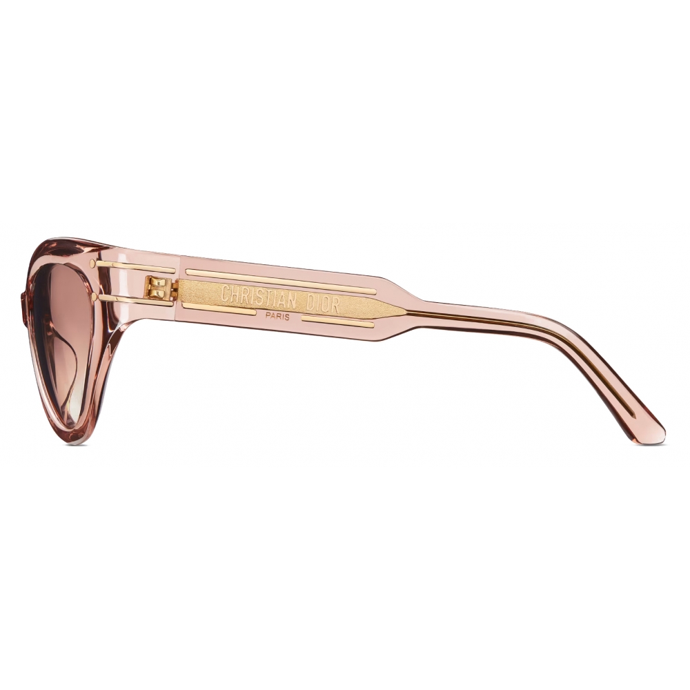 Dior - Sunglasses - DiorSignature B7I - Pink Transparent - Dior Eyewear ...