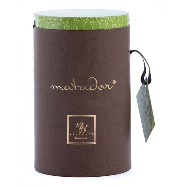 Vincente Delicacies - Tocchetti di Croccante alle Nocciole Sicilia Ricoperti di Cioccolato al Latte - Matador Cilindro Prestige