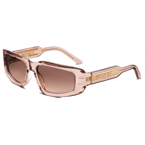 Dior - Occhiali da Sole - DiorSignature S9U - Rosa Trasparente - Dior Eyewear