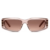 Dior - Sunglasses - DiorSignature S9U - Transparent Pink - Dior Eyewear