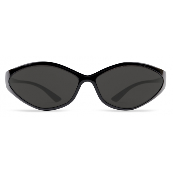 Balenciaga - 90s Oval Sunglasses - Black - Sunglasses - Balenciaga Eyewear