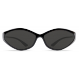 Balenciaga - Occhiali da Sole 90s Oval - Nero - Occhiali da Sole - Balenciaga Eyewear