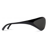 Balenciaga - 90s Oval Sunglasses - Black - Sunglasses - Balenciaga Eyewear