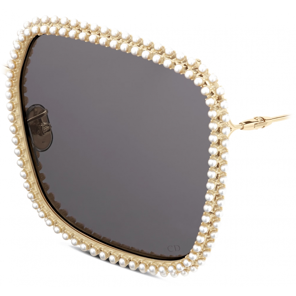 Dior Sunglasses Missdior S2u Gold White Pearls Dior Eyewear Avvenice 