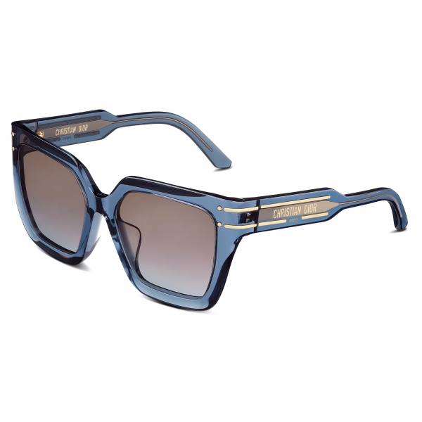 Dior - Sunglasses - DiorSignature S10F - Transparent Blue - Dior ...