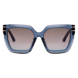 Dior - Occhiali da Sole - DiorSignature S10F - Blu Trasparente - Dior Eyewear