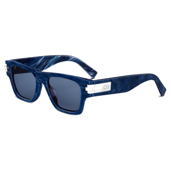 Dior - Sunglasses - DiorBlackSuit XL S2U - Marble Blue