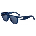 Dior - Occhiali da Sole - DiorBlackSuit XL S2U - Blu Marmo - Dior Eyewear