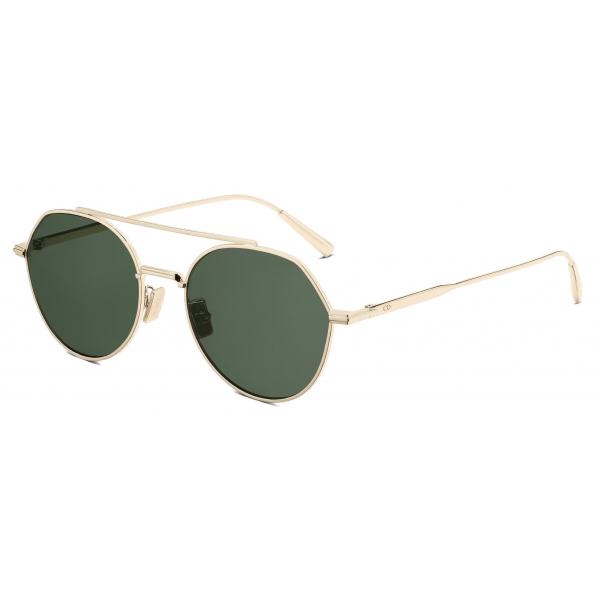 Dior - Sunglasses - DiorBlackSuit R6U - Gold Green - Dior Eyewear