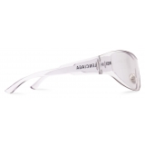 Balenciaga - Mono Cat 2.0 Sunglasses - Crystal - Sunglasses - Balenciaga Eyewear
