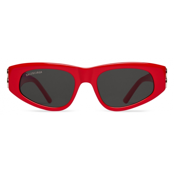 Balenciaga - Women's Dynasty D-Frame Sunglasses - Red - Sunglasses - Balenciaga Eyewear