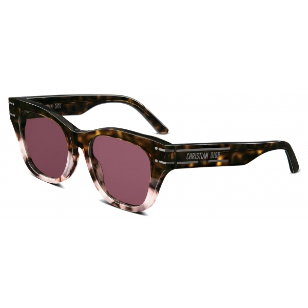 Dior - Occhiali da Sole - DiorSignature B4I - Tartaruga Marrone Rosa - Dior Eyewear