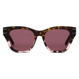 Dior - Occhiali da Sole - DiorSignature B4I - Tartaruga Marrone Rosa - Dior Eyewear