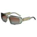 Dior - Occhiali da Sole - DiorSignature S9U - Verde Trasparente - Dior Eyewear