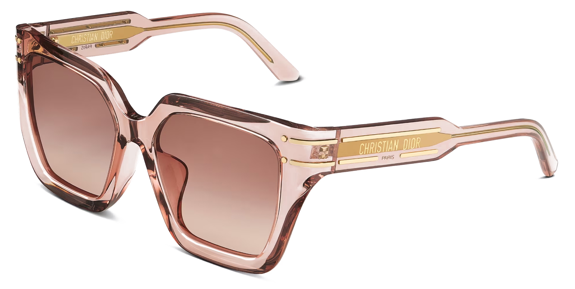Dior - Sunglasses - DiorSignature S10F - Transparent Pink - Dior