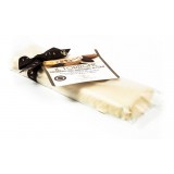 Vincente Delicacies - Soft Nougat Bar with Sicilian Almonds and Covered with Fine White Chocolate - Opal Box
