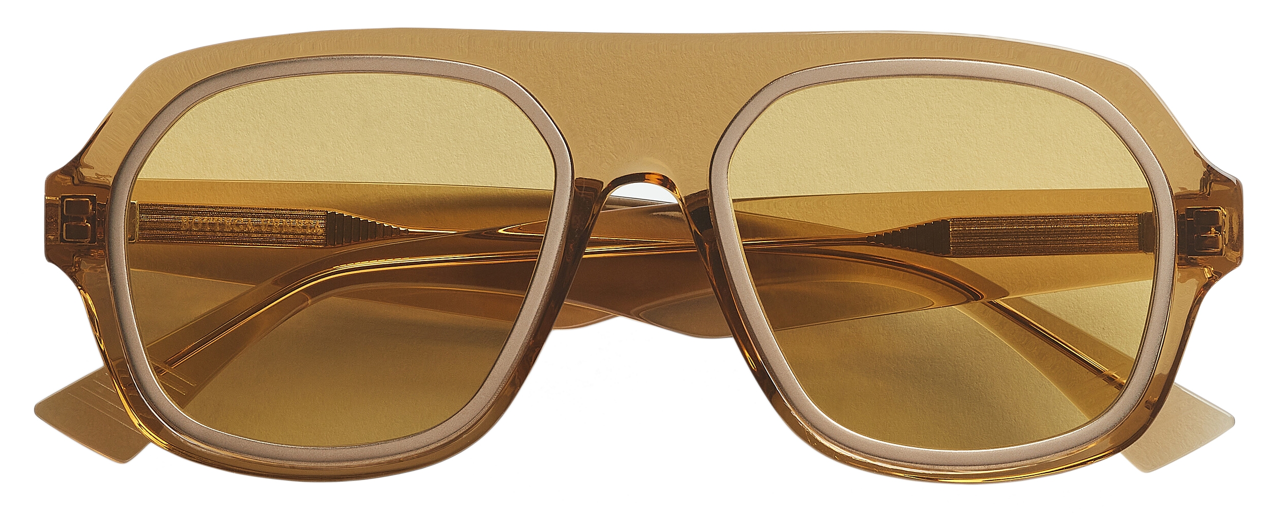 Bottega Veneta - Occhiali da Sole Aviatore - Oro - Occhiali da Sole -  Bottega Veneta Eyewear - Avvenice