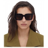 Bottega Veneta - Classic Square Sunglasses - Black Grey - Sunglasses - Bottega Veneta Eyewear