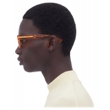 Bottega Veneta - Mitre Square Sunglasses - Orange Brown - Sunglasses - Bottega Veneta Eyewear