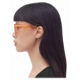 Bottega Veneta - Mitre Square Sunglasses - Orange Brown - Sunglasses - Bottega Veneta Eyewear