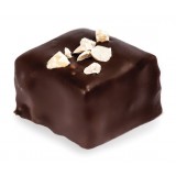 Vincente Delicacies - Soft Nougat Pieces with Sicilian Almond and Coated with 70% Extra Dark Chocolate - Baroque
