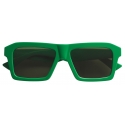 Bottega Veneta - Classic Square Sunglasses - Green - Sunglasses - Bottega Veneta Eyewear