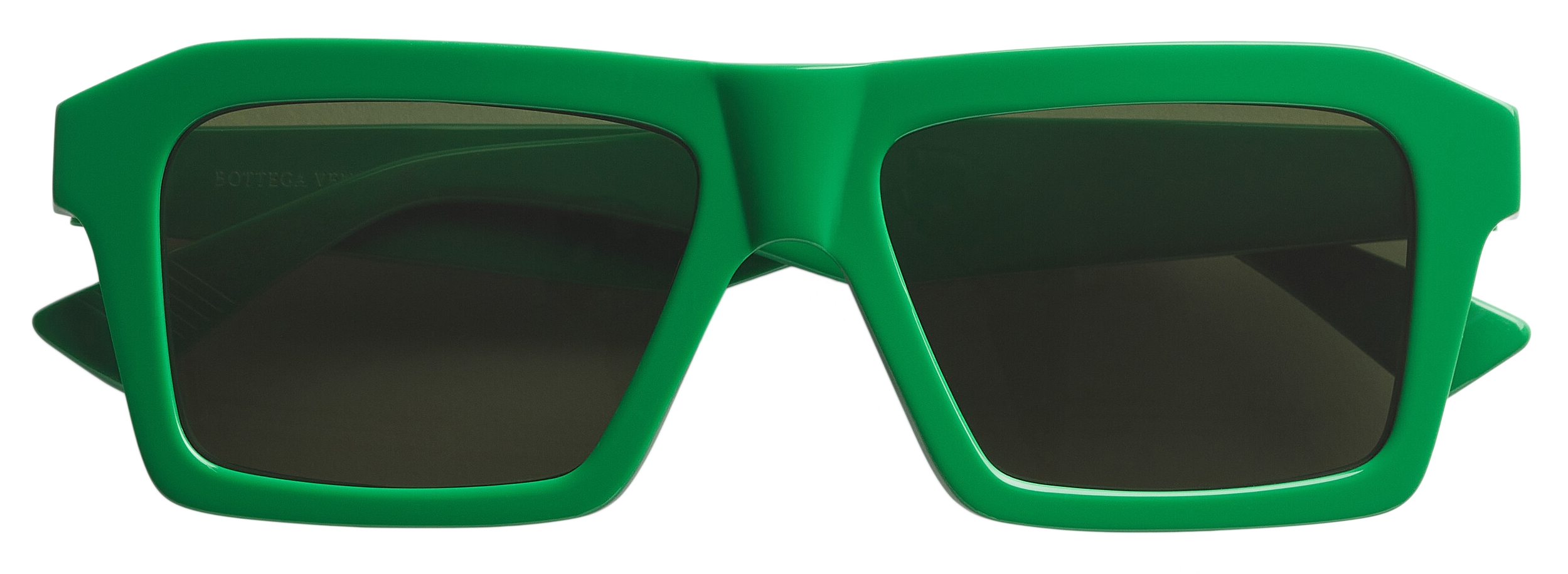 Bottega Veneta - Classic Square Sunglasses - Green