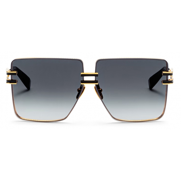 Balmain - Gendarme Sunglasses - Black - Balmain Eyewear