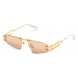 Balmain - Fixe II Sunglasses - Gold - Balmain Eyewear
