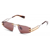 Balmain - Fixe II Sunglasses - Brown - Balmain Eyewear