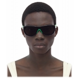 Bottega Veneta - Mitre Metal Aviator Sunglasses - Black Grey - Sunglasses - Bottega Veneta Eyewear