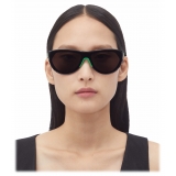 Bottega Veneta - Mitre Metal Aviator Sunglasses - Black Grey - Sunglasses - Bottega Veneta Eyewear