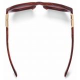 Bottega Veneta - Occhiali da Sole Angle Esagonali - Marrone - Occhiali da Sole - Bottega Veneta Eyewear