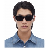 Bottega Veneta - Angle Hexagonal Sunglasses - Black Grey - Sunglasses - Bottega Veneta Eyewear
